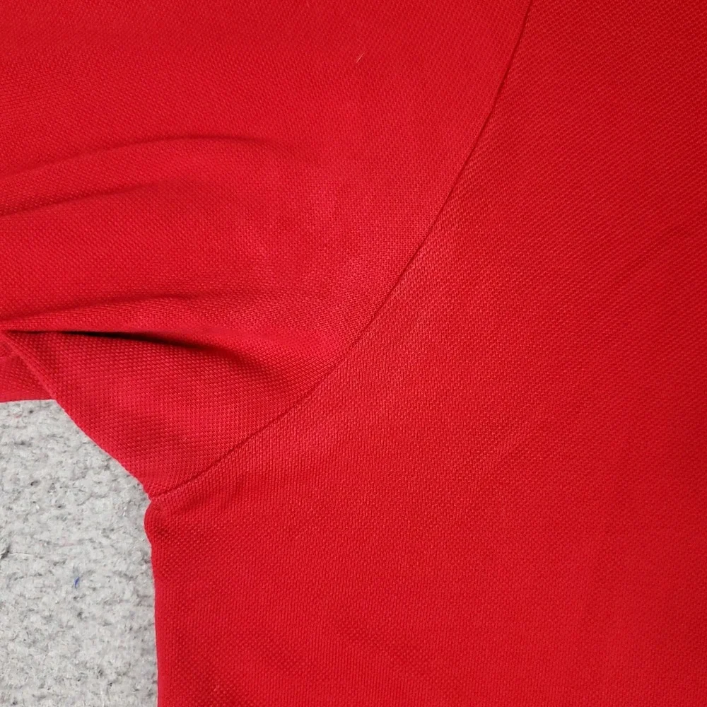 Ralph Lauren Polo Golf Mens 2XL Red Short Sleeve Cotton Pique Polo Shirt